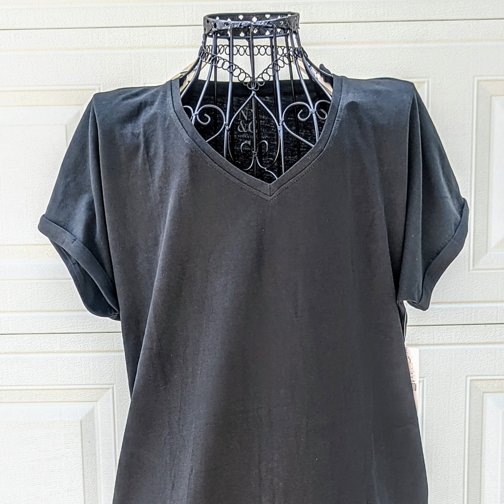 Black T-shirt Dress